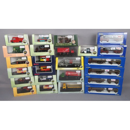 489 - OXFORD, etc 1:76 scale models comprising Commercial vehicles, etc in various liveries, plus Base Toy... 