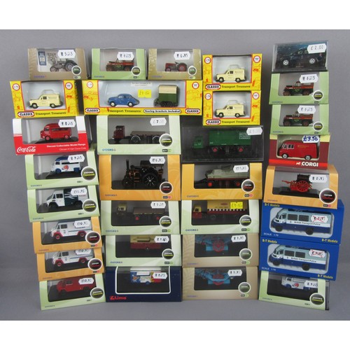 492 - OXFORD / BASE TOYS 1:76 scale model Commercial vehicles, etc. (31) Ex Shop Stock.