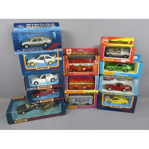 367 - MATCHBOX SUPERKINGS to include K70 Porsche, K56 Maserati Bora, K177 Lamborghini Diablo, K167 Ford Si... 