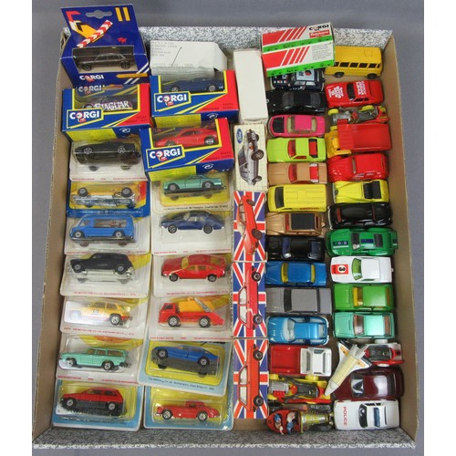 379 - CORGI JUNIORS large group of carded and loose models. Fair to Mint in Good packaging (most have been... 