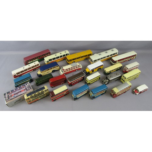 474 - TEKNO / NZG / VARNEY diecast and white metal bus in various liveries. Excellent to Near Mint. (25)