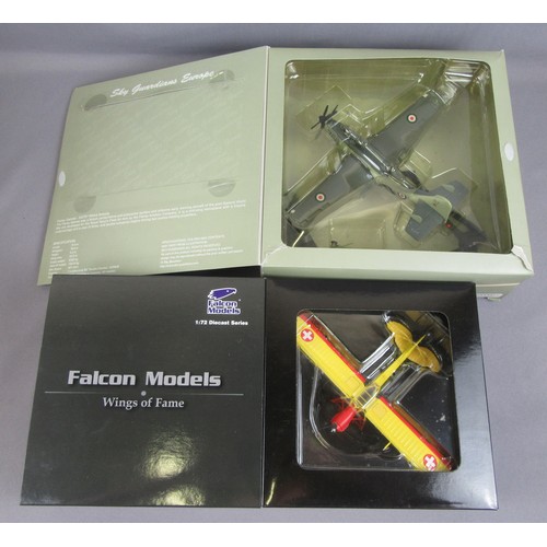 485 - AIRCRAFT Models to include Falcon Models Fi-156C ‘A99’ Swiss Air Force, Model Power No.6410 Beech T-... 