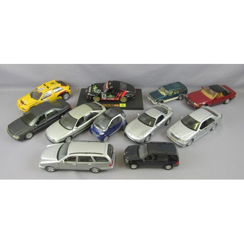 476 - ANSO / UT /SOLIDO / FRANKLIN MINT and others group of 1/24 and 1/18 models. Good Plus to Near Mint, ... 