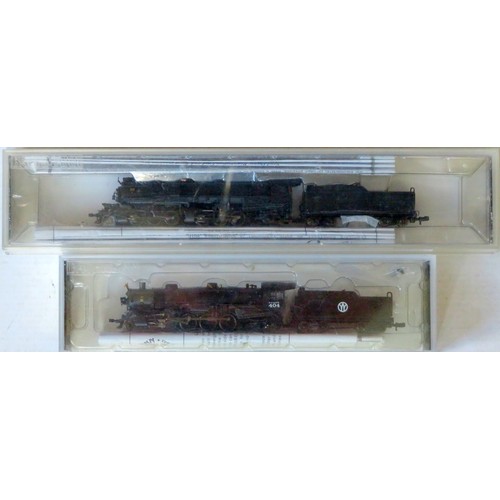 554 - BACHMANN Spectrum N gauge American Outline Steam Locos comprising: 82651 USRA 2-6-6-2 Articulated Lo... 