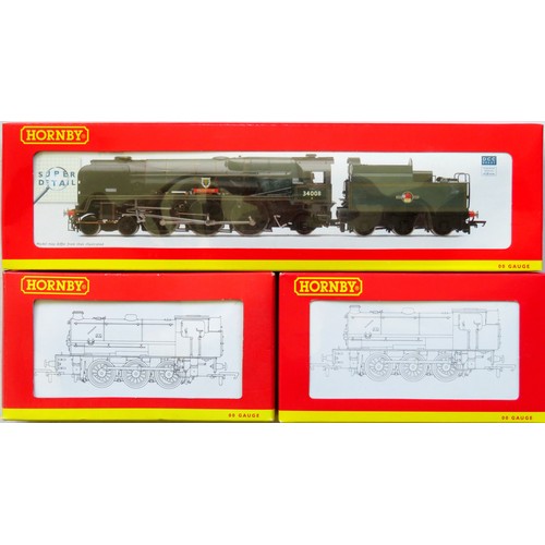 1 - HORNBY (China) 00 gauge Locos comprising: R2708 Rebuilt West Country Class 4-6-2 “Padstow” Loco and ... 