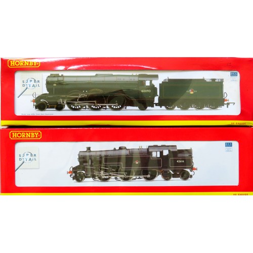 6 - HORNBY (China) 00 gauge Locos comprising: R3013 Class A3 4-6-2 “Coronach” Loco and Tender No. 60093 ... 