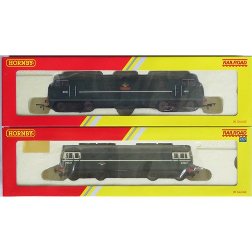35 - HORNBY (China) 00 gauge Locos comprising: R3068 Warship Class 42 Diesel Loco “Formidable” No. D802 B... 