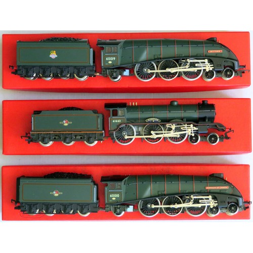 72 - HORNBY (China) 00 gauge Steam Locos comprising: R2910 4-6-2 “Dominion of Canada” Loco and Tender No.... 