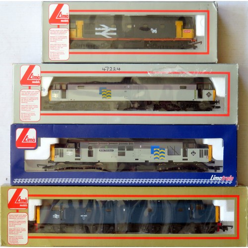 79 - LIMA 00 gauge Diesel Locos comprising: Class 40 No. 40001 BR blue, Class 37 “British Petroleum” No. ... 