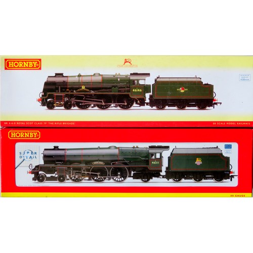 146 - HORNBY (China) 00 gauge Steam Locos comprising: R2616 Princess Royal Class 4-2 “Queen Maud” Loco and... 