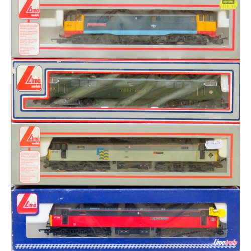 164 - LIMA 00 gauge Diesel Locos comprising: Class 47 “Lady Diana Spencer” No. 47712 red and grey, Class 4... 