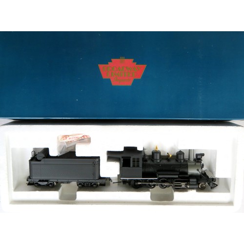 302 - BROADWAY LIMITED IMPORTS On30 Ref. No. 908 (Fitted with Quantum DCC Sound) 2-8-0 Steam Loco and 8-wh... 