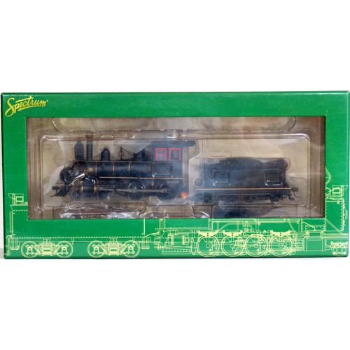 320 - BACHMANN Spectrum On30 28303 (DCC on Board) 4-4-0 American Steam Loco and 8-wheel Bogie Tender, pain... 