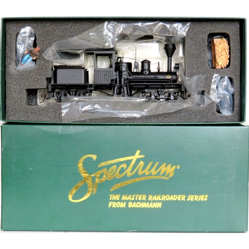 330 - BACHMANN Spectrum On30 25699 2-Truck Shay Loco, painted, unlettered, black. Near Mint in Excellent B... 