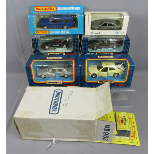 285 - MATCHBOX SUPERKINGS K166 Mercedes 190 Taxi, K100 Ford Sierra XR4i, K161 Rolls Royce Silver Spirit, K... 