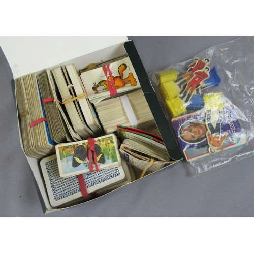 258 - VINTAGE TOYS and games to include Superman Bagatelle, Palitoy Star Trek game (box lid & board), jigs... 