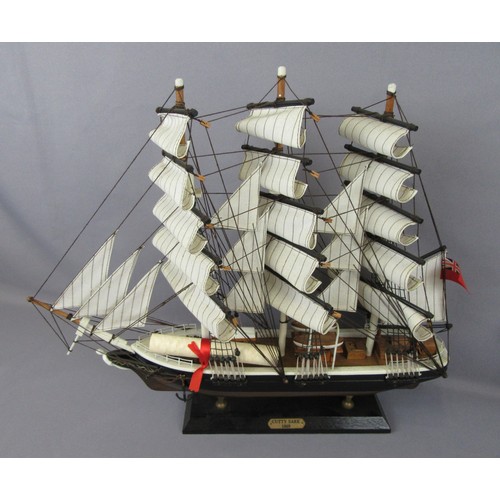 440 - WOODEN SHIP Models to include SS Great Britain, Cutty Sark plus fishing and trawler boats. Good to E... 