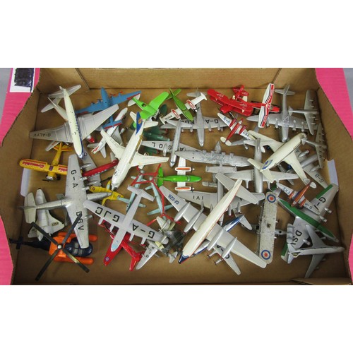 449 - MODEL AIRCRAFT group to include Dinky, Matchbox and others. Fair to Excellent, unboxed. (qty)