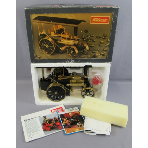 453 - WILESCO Traction Engine D406 (unfired). Mint in a Good Plus Box.