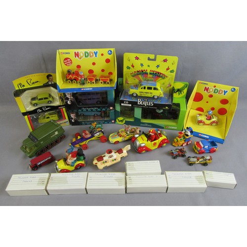 459 - TV RELATED models to include Dinky Toys Shado 2 and Corgi Noddy’s Car. Mint in Mint Boxes to playwor... 