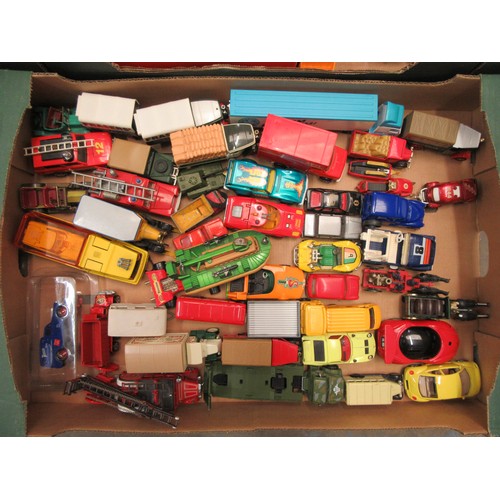 460 - MATCHBOX / CORGI / DINKY, large quantity of unboxed models. Good to Mint. (qty)