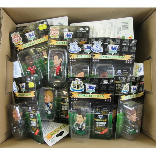 479 - CORINTHIAN FOOTBALL Figures, quantity of ‘Premiere League’ carded figures. Near Mint to Mint in Exce... 