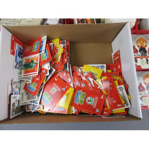 485 - FOOTBALL CARDS / STICKERS, very large quantity to include Merlin, Panini, Match Attak, Upper Deck an... 