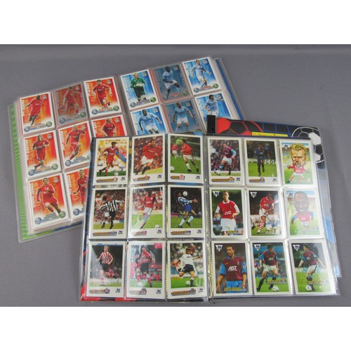 486 - FOOTBALL STICKER ALBUMS and trading card albums plus football related books. Not checked for complet... 