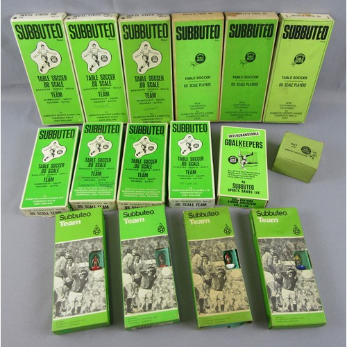 492 - SUBBUTEO, collection of vintage Arsenal sets, 1960’s and 1970’s. Good Plus to Near Mint. (16)