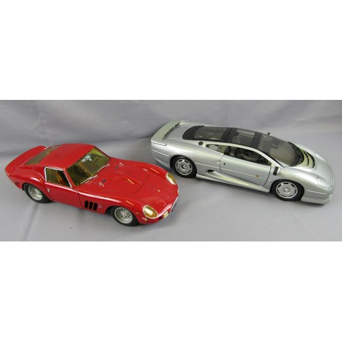 498 - SCALE MODELS to include 1/24 and 1/18 Burago (mostly Ferrari) and others plus 1/12 Revell Ferrari 25... 