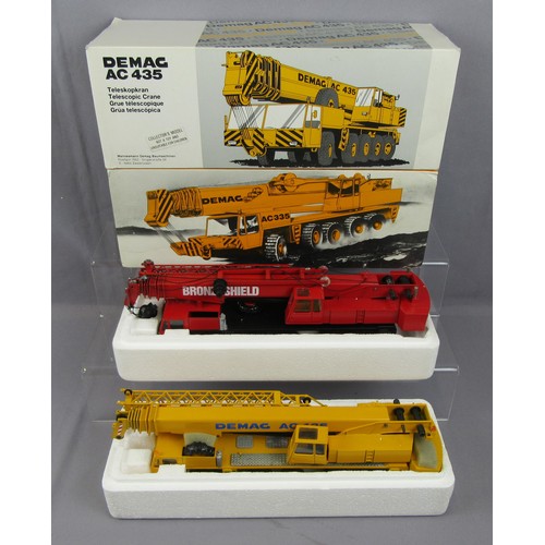 509 - CONRAD ‘DEMAC’ Cranes to include Demag AC435 and Demag AC335. Near Mint Plus in Near Mint Boxes. (2)