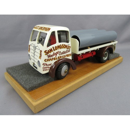 519 - SCRATCHBUILT Vintage Lorries to include Triang Austin with Load, Shackleton Foden (shortened chassis... 