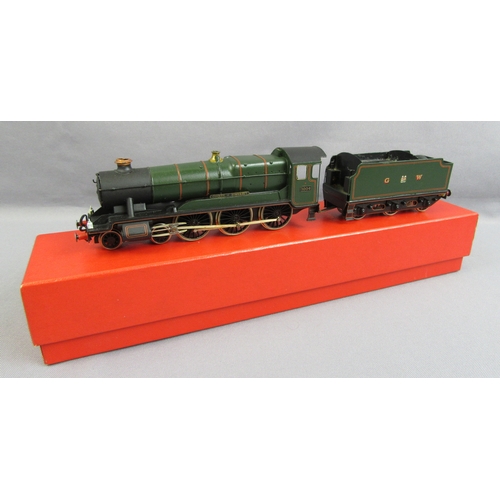 591 - KIT BUILT 00 Gauge GW 4-6-0 ‘County of Somerset’ 1004. Excellent in a Plain Box.