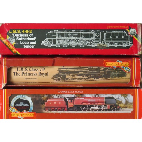 152 - HORNBY 00 gauge LMS Locos comprising: R305 Coronation Class 4-6-2 “Duchess of Abercorn” Loco and Ten... 