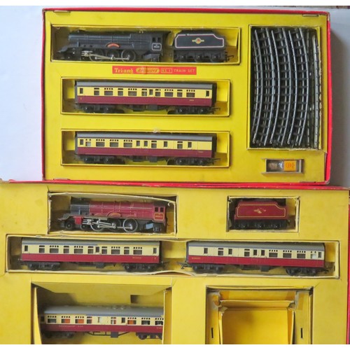 168 - TRIANG 00 gauge Train Sets comprising: RS1 Passenger Set containing: 4-6-2 “Princess Victoria” Loco ... 