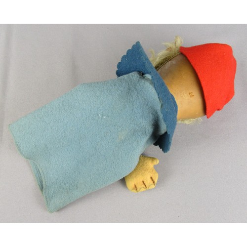 275 - VINTAGE STIEFF Gucki Dwarf Hand Puppet. Fair to Good