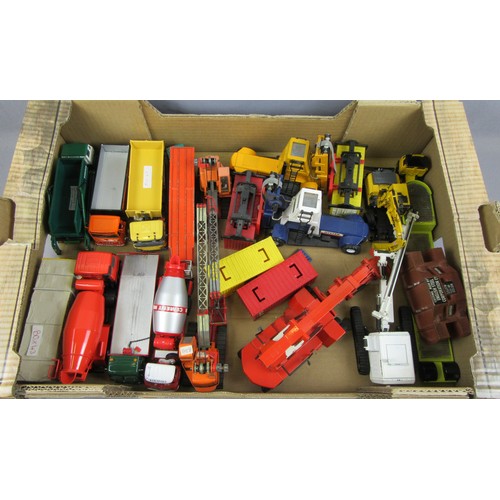 285 - CONSTRUCTION & COMMERCIAL Models to include Dinky, Corgi, NZG and ROS. Playworn to Excellent, unboxe... 