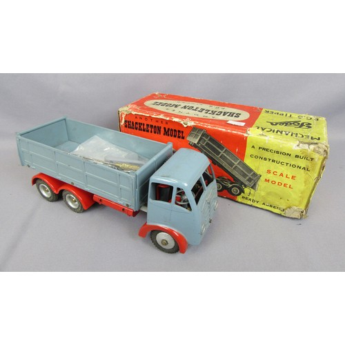 295 - SHACKLETON Foden Tipper Lorry in Grey with red mudguards. Good Plus Original condition in a Fair Ori... 