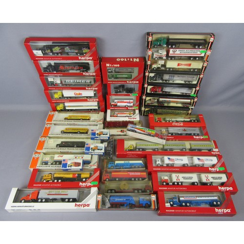 358 - HERPA / CON-COR 1/87 American Articulated Trucks and Buses plus 3x Tomica. Near Mint to Mint in Exce... 