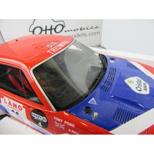 418 - OTTO 1:18 to include OT220 Triumph TR7 V8 (windscreen distorted), OT341 Subaru Legacy RS (wing mirro... 