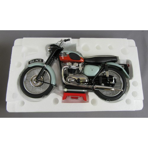 553 - VMB 1:6 1959 Triumph Bonneville ‘The Tangerine Dream’. Mint in Mint Box.