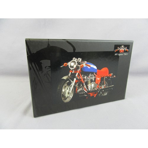 566 - MINICHAMPS 1:12 ‘Classic Bike Series’ MV Augusta 750S. Mint in Near Mint Plus Box.