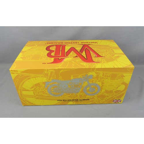 568 - VMB 1:6 1956 BSA Goldstar Clubman, No396 of 999 produced. Mint in a Mint Box.