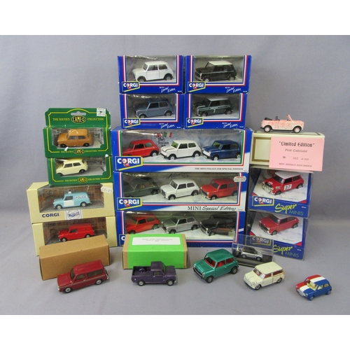 573 - CORGI MINI COLLECTION to include 3x 3 car sets (Italian Job, 2x Special Editions), 8x individual mod... 