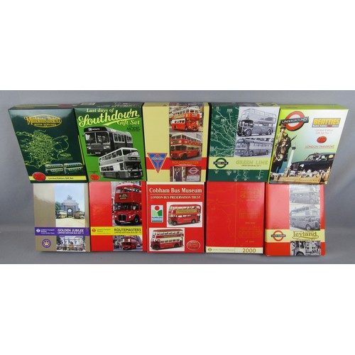 587 - EFE (Exclusive First Editions) Group of 10 Box Sets to include Southdown, London Transport, Green Li... 