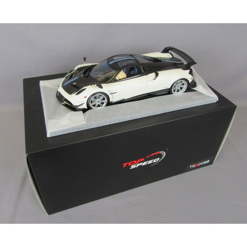 92 - TOP SPEED 1/18 Pagani Huayra BC (TS0099). Mint in a Near Mint Plus Box.