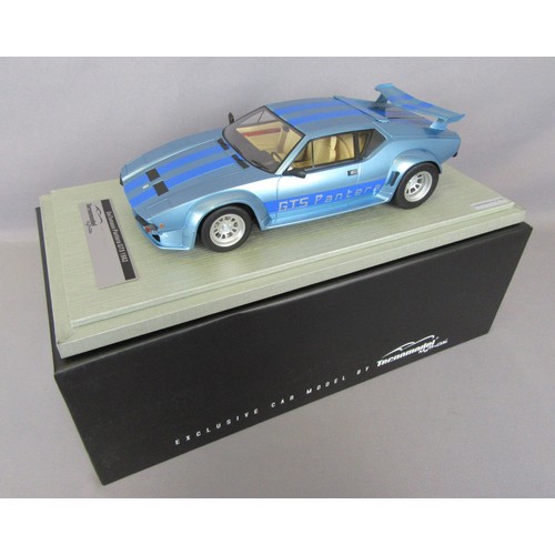 97 - TECNOMODEL MYTHOS 1/18 ’82 De Tomaso Pantera GT5 (TM18-1050), No.43 of 100 produced. Mint in Mint Bo... 