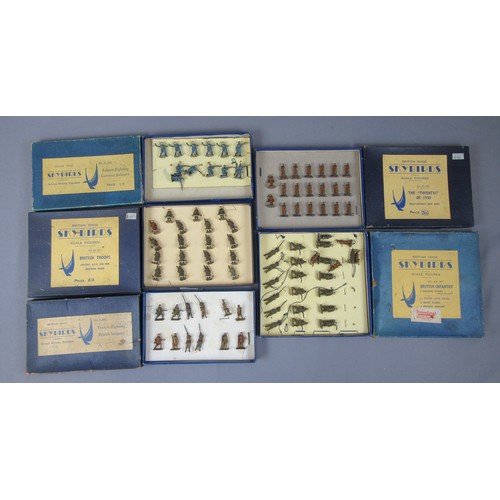 109 - SKYBIRDS Scale Model Figure Sets to include No.5 Trench Fighting German Infantry, No.6 Trench Fighti... 