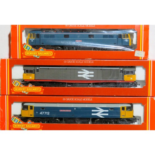 532 - HORNBY 00 gauge Locos comprising: R316 Class 47 “Lady Diana Spencer” No. 47712 BR blue, R250 Class 5... 