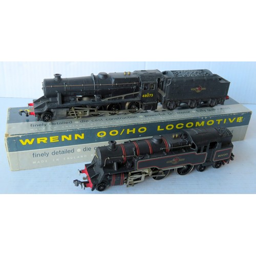 552 - WRENN / HORNBY DUBLO Steam Locos comprising: Wrenn W2224 Class 8F 2-8-0 Loco and Tender No. 48073 BR... 